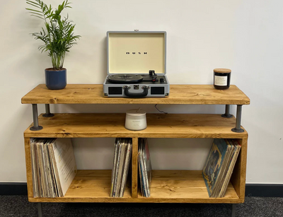 Elevate Your Space: Record Cabinets That Double as Design Pieces