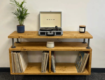 Elevate Your Space: Record Cabinets That Double as Design Pieces