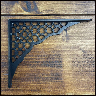 Cast Iron HONEYCOMBE Shelf Brackets