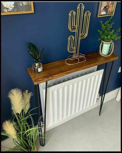 Hallway Console Table with Hairpin Legs