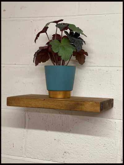 Solid Wood Floating Shelf 15cm deep, 3.2cm Thickness